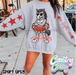 MUSTANGS • STAR CHEER• SWEATSHIRT •-Country Gone Crazy-Country Gone Crazy
