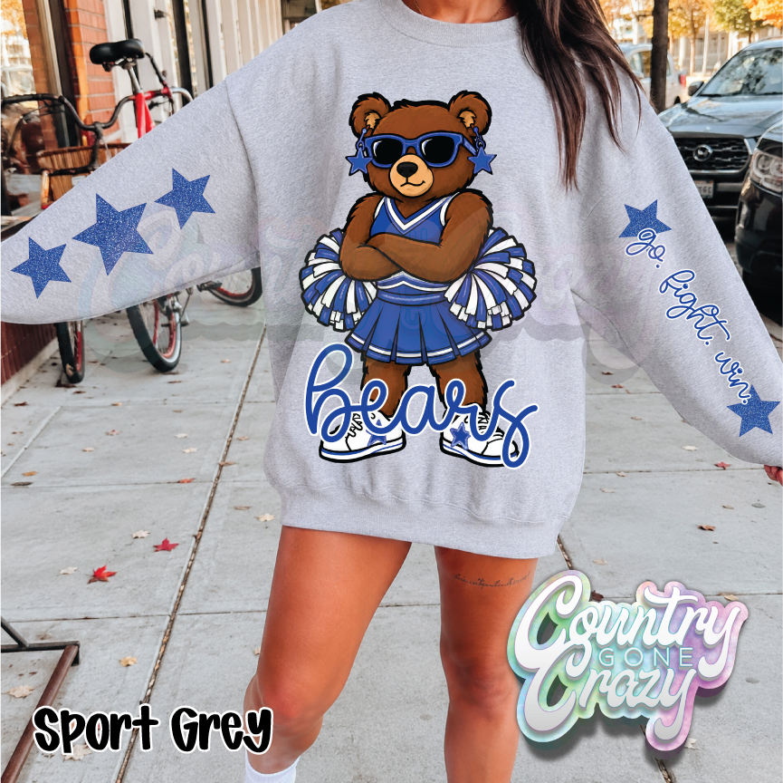 ROYAL BEARS • STAR CHEER• SWEATSHIRT •