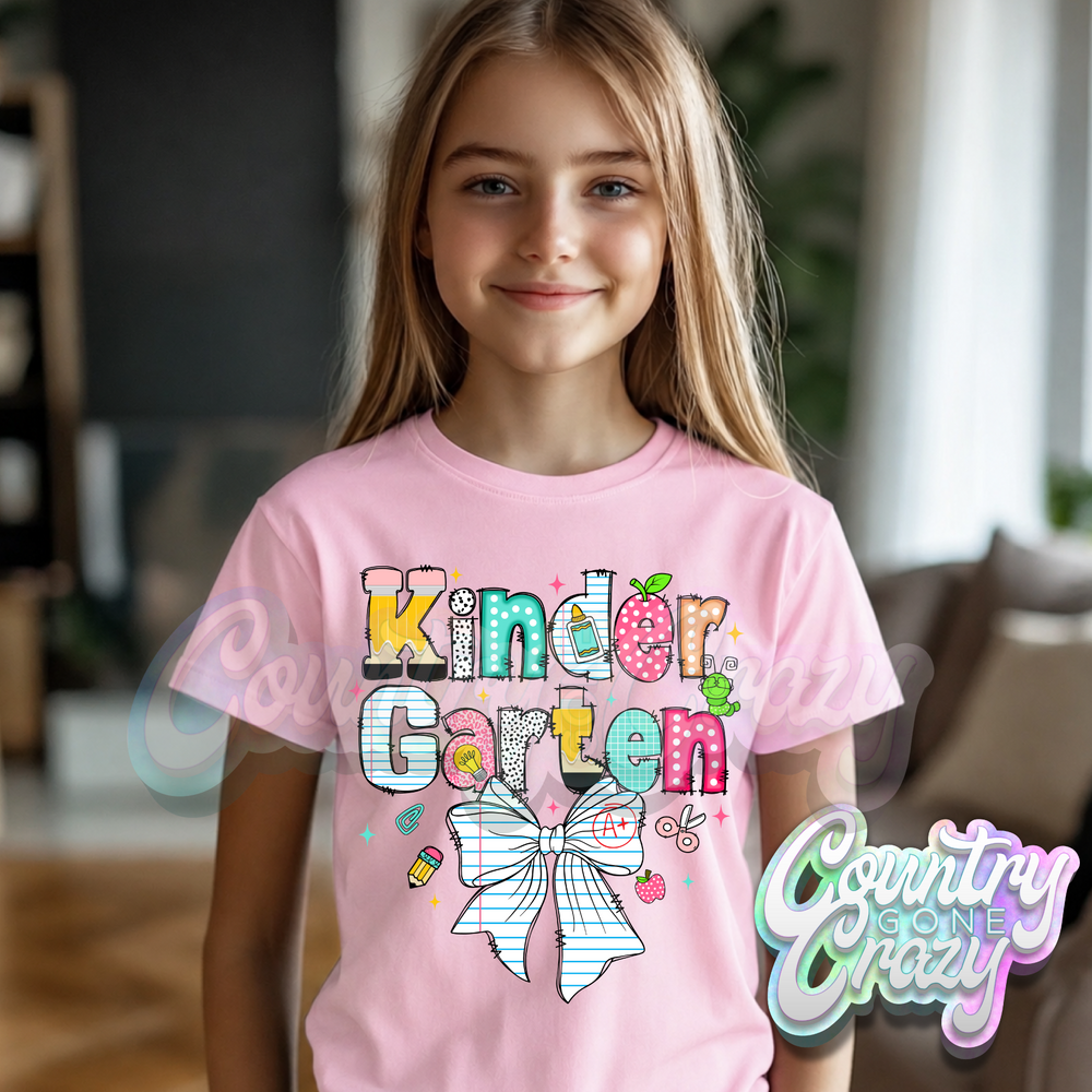 SPIRAL BOW // GRADE LEVEL // T-SHIRT
