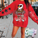 RED EAGLES • STAR CHEER• SWEATSHIRT •-Country Gone Crazy-Country Gone Crazy