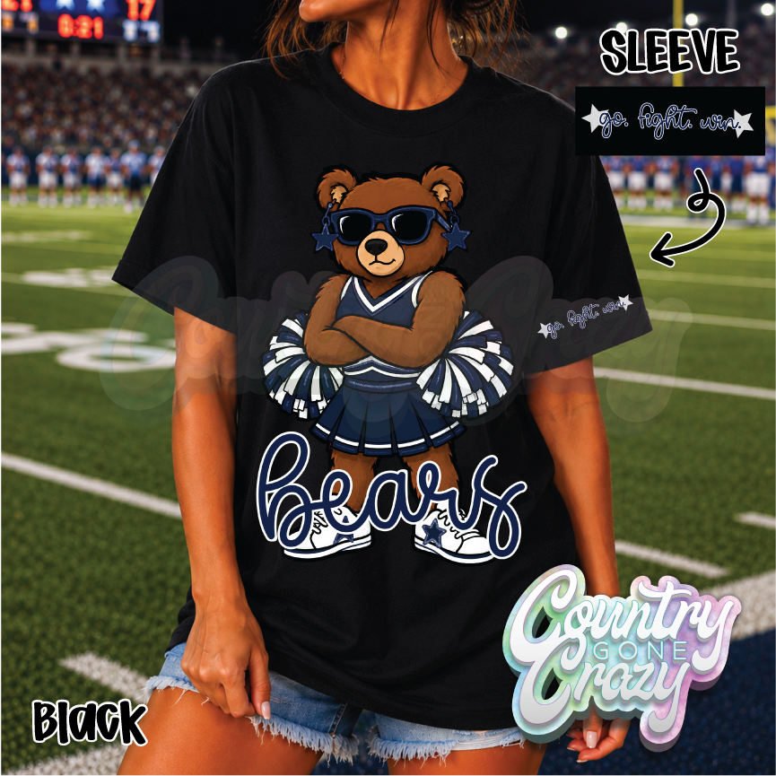 NAVY BEARS • STAR CHEER• T-SHIRT •
