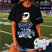 BLUE EAGLES • STAR CHEER• T-SHIRT •-Country Gone Crazy-Country Gone Crazy