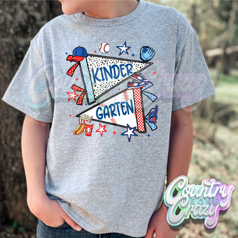 KINDERGARTEN BASEBALL PENNANT