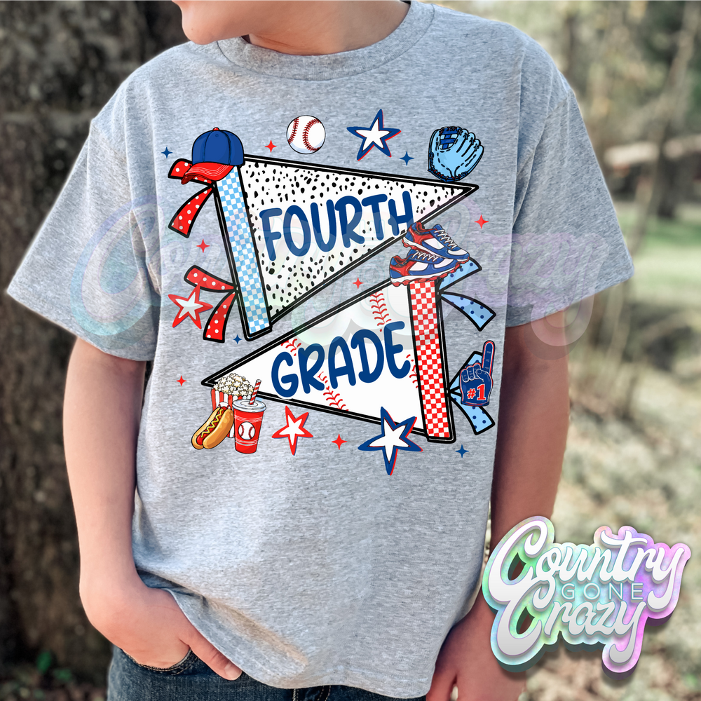FOURTH GRADE BASEBALL PENNANT