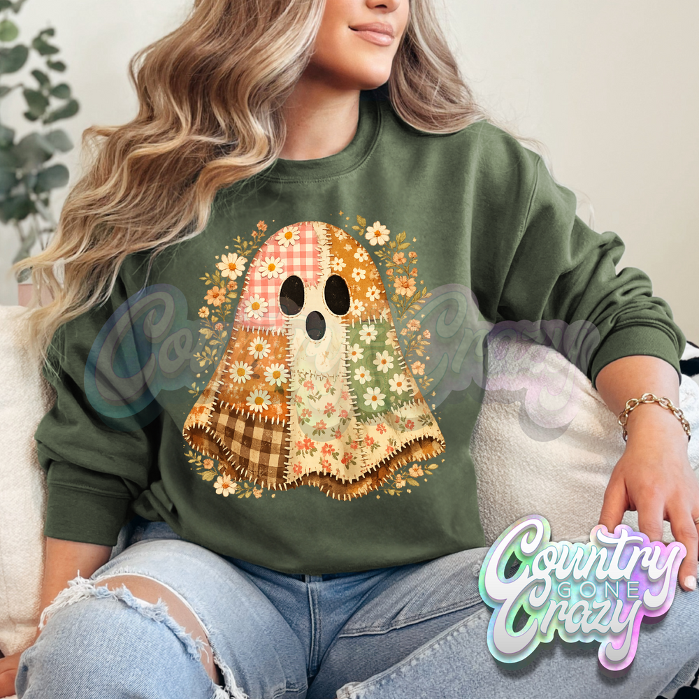 FLORAL PATCHWORK GHOST