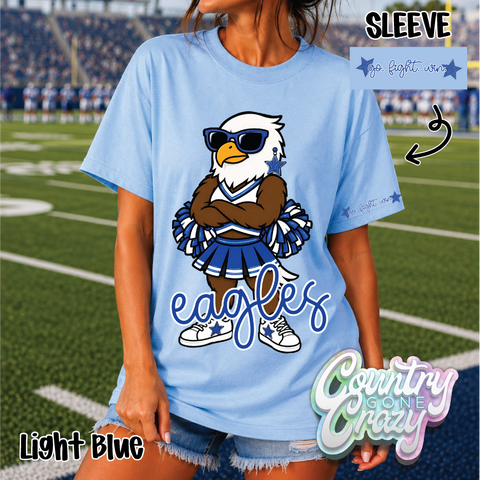 BLUE EAGLES • STAR CHEER• T-SHIRT •-Country Gone Crazy-Country Gone Crazy