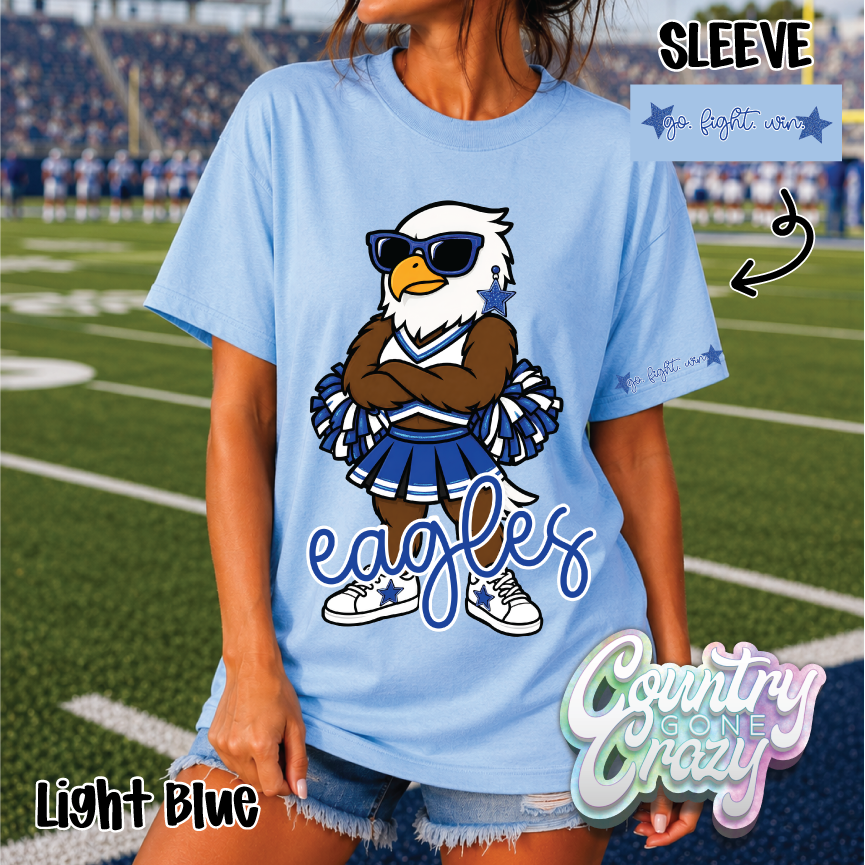 BLUE EAGLES • STAR CHEER• T-SHIRT •-Country Gone Crazy-Country Gone Crazy