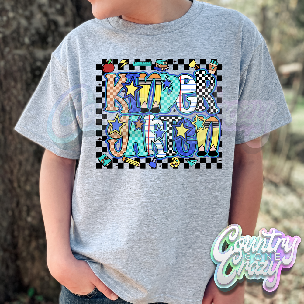 CHECKERED // GRADE LEVEL // T-SHIRT