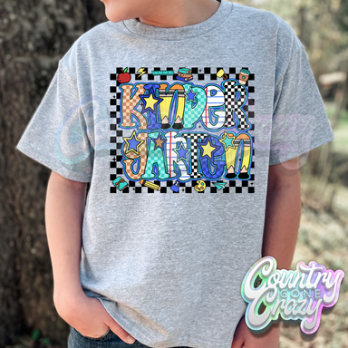 CHECKERED // GRADE LEVEL // T-SHIRT-Country Gone Crazy-Country Gone Crazy