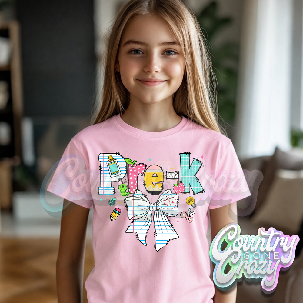 SPIRAL BOW // GRADE LEVEL // T-SHIRT