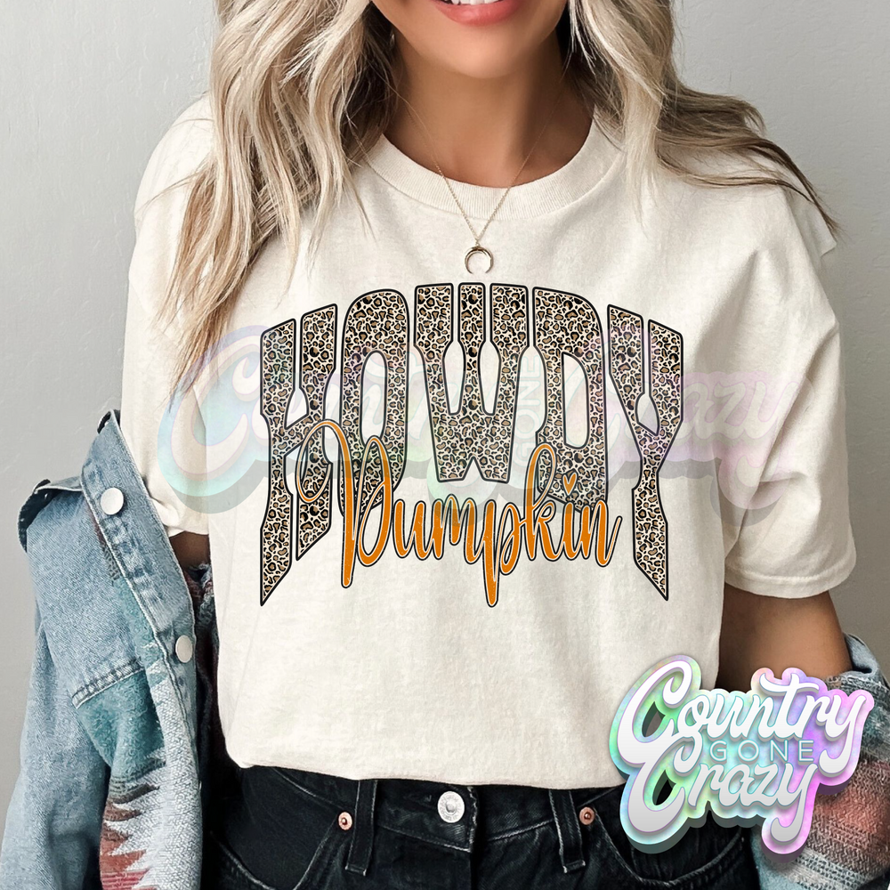 CHEETAH HOWDY PUMPKIN