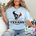 FAUX GLITTER HOUSTON TEXANS-Country Gone Crazy-Country Gone Crazy