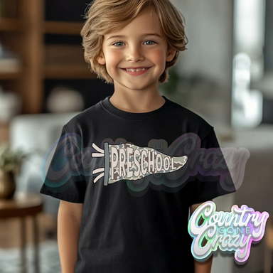 PRESCHOOL CAMO PENNANT-Country Gone Crazy-Country Gone Crazy