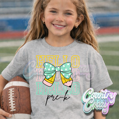 HELLO PRE-K BOW-Country Gone Crazy-Country Gone Crazy