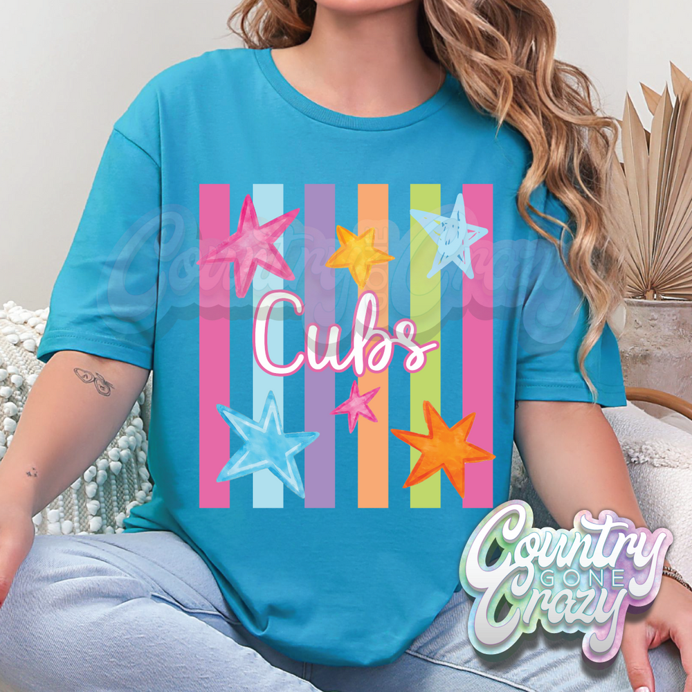 CUBS - STARLIGHT T-SHIRT-Country Gone Crazy-Country Gone Crazy