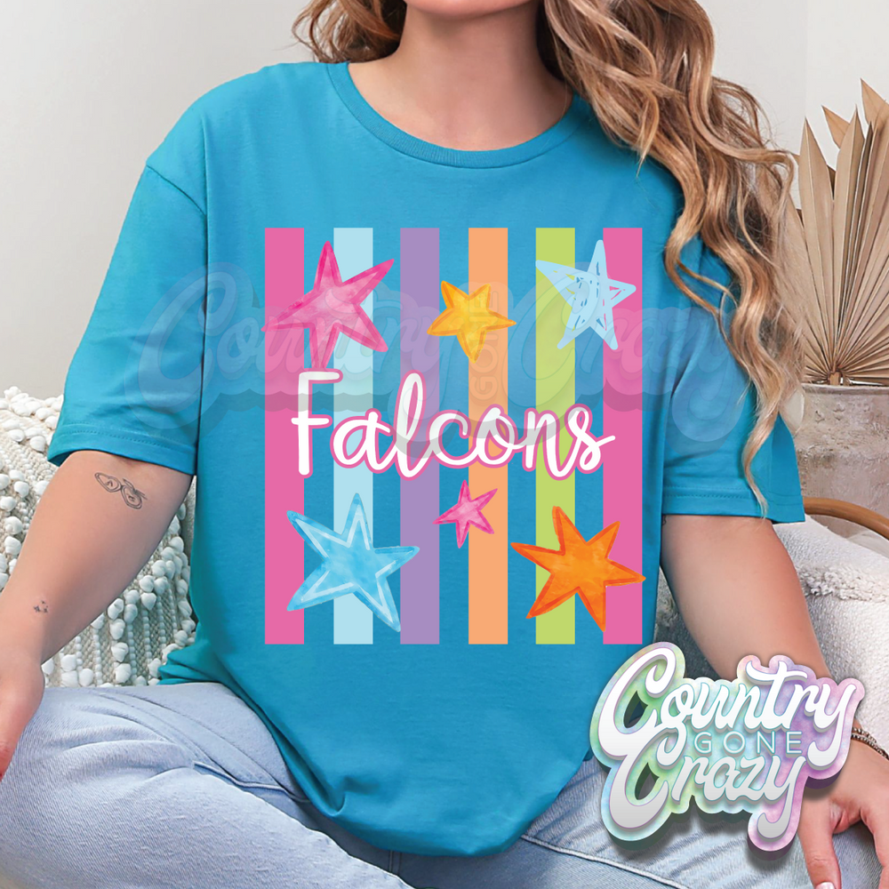 FALCONS - STARLIGHT T-SHIRT-Country Gone Crazy-Country Gone Crazy