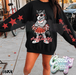 MUSTANGS • STAR CHEER• SWEATSHIRT •-Country Gone Crazy-Country Gone Crazy