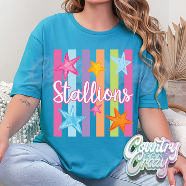 STALLIONS - STARLIGHT T-SHIRT-Country Gone Crazy-Country Gone Crazy