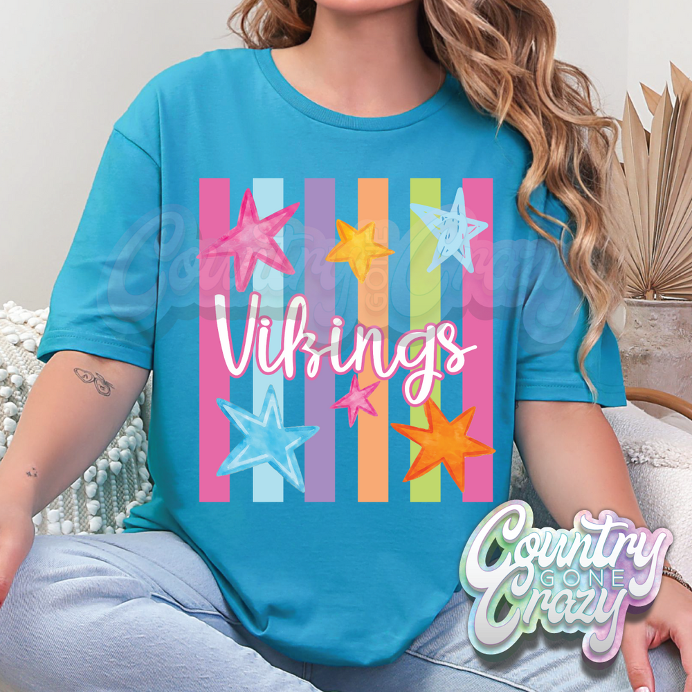 VIKINGS - STARLIGHT T-SHIRT-Country Gone Crazy-Country Gone Crazy