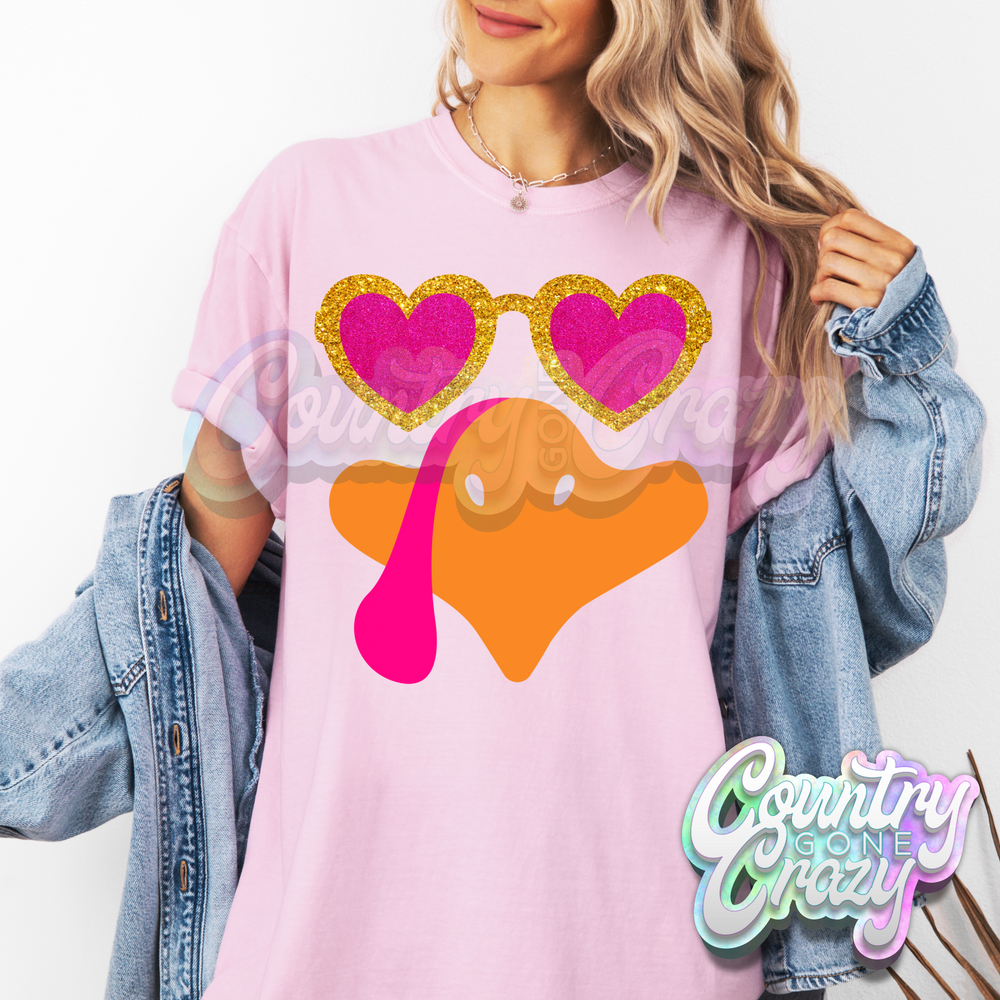 GLITTER TURKEY FACE-Country Gone Crazy-Country Gone Crazy