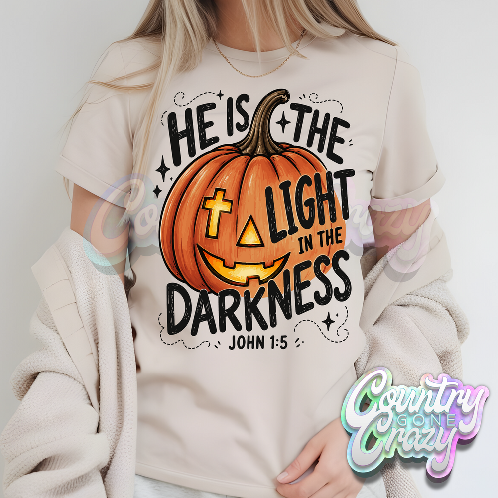 HE IS THE LIGHT BLACK WORDS