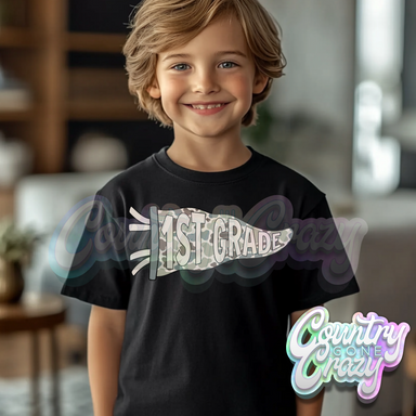 FIRST GRADE CAMO PENNANT-Country Gone Crazy-Country Gone Crazy