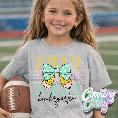 HELLO KINDERGARTEN BOW-Country Gone Crazy-Country Gone Crazy