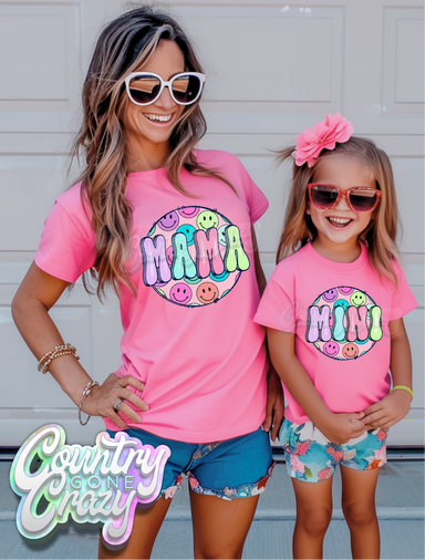 MAMA SMILEY • T-SHIRT-Country Gone Crazy-Country Gone Crazy