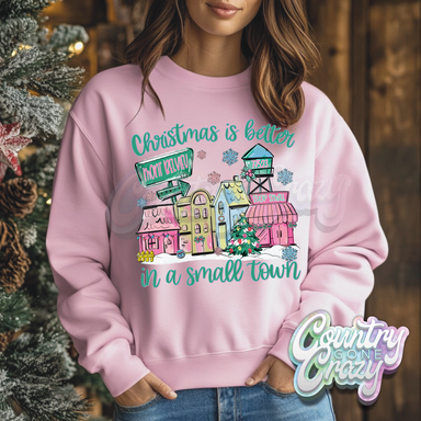 Christmas is Better in a Small Town // Pink-Country Gone Crazy-Country Gone Crazy
