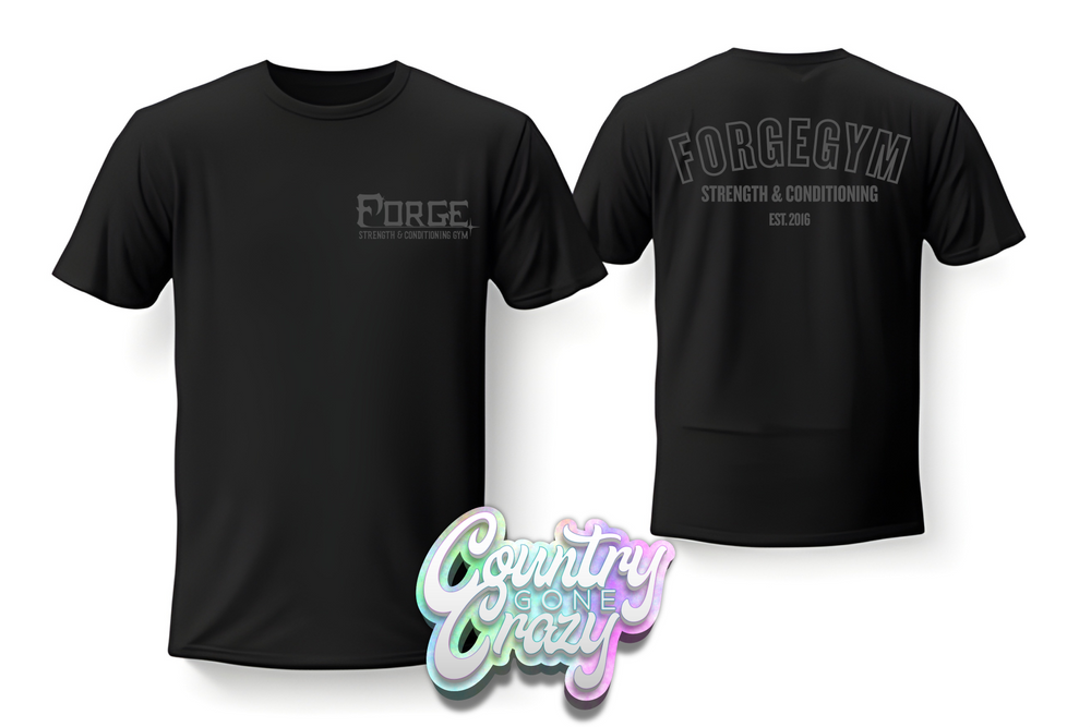 Gildan T-Shirt - ForgeGym-Country Gone Crazy-Country Gone Crazy