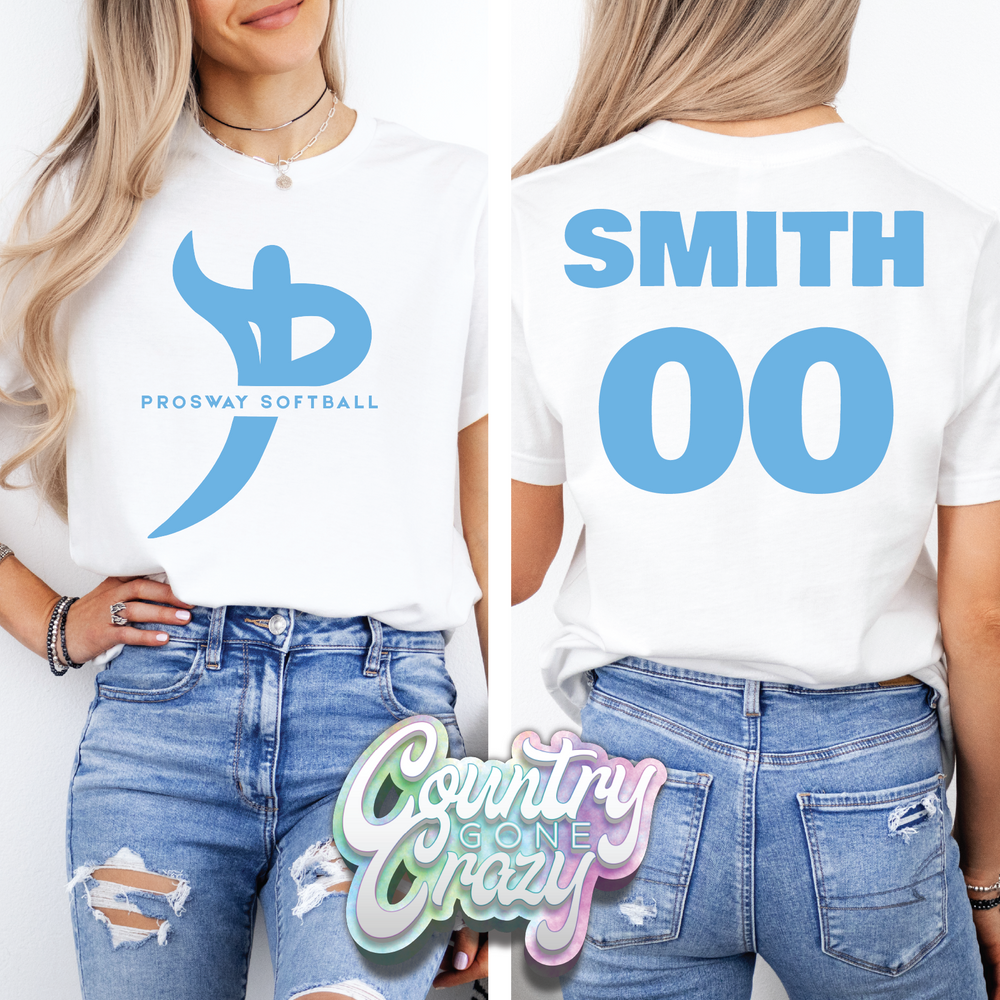 PROSWAY SOFTBALL- DESIGN 2-Country Gone Crazy-Country Gone Crazy