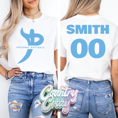 PROSWAY SOFTBALL- DESIGN 2-Country Gone Crazy-Country Gone Crazy