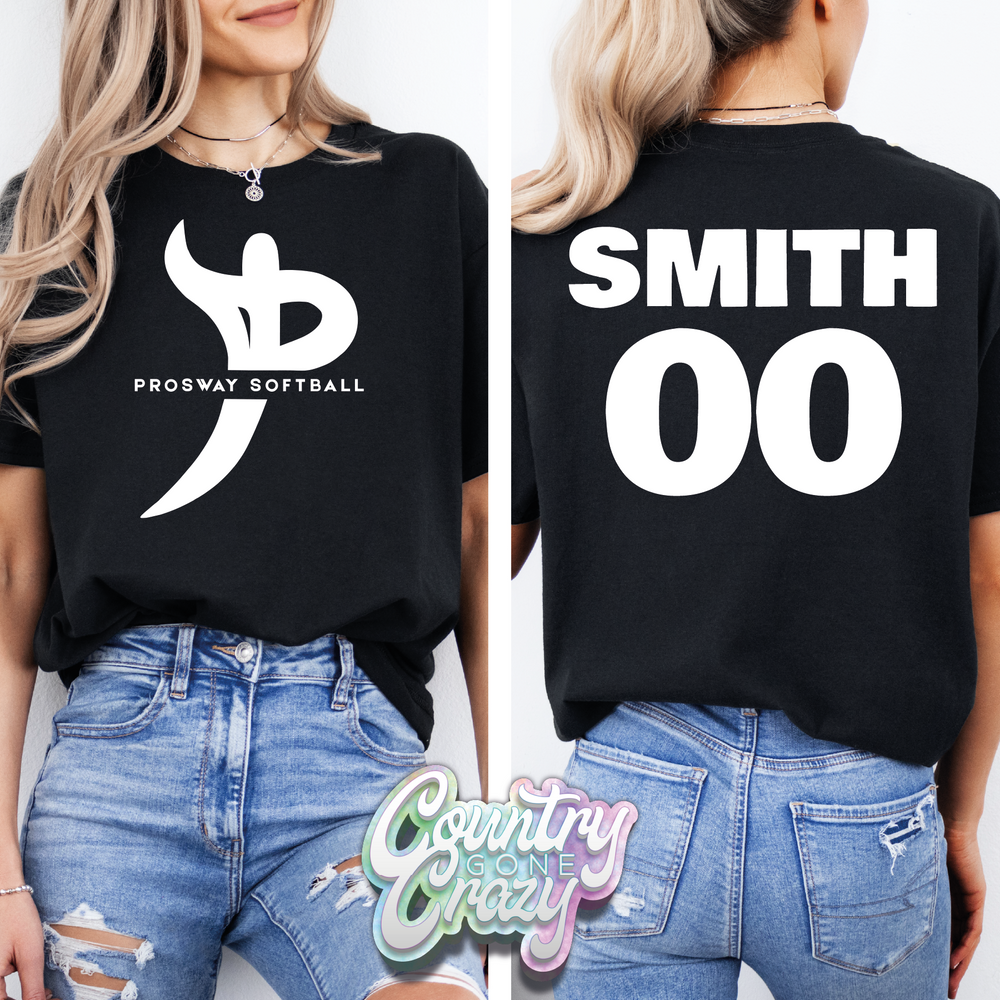 PROSWAY SOFTBALL- DESIGN 4-Country Gone Crazy-Country Gone Crazy