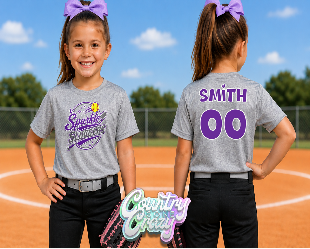 SPARKLE SLUGGERS // 6U SOFTBALL // T-SHIRT