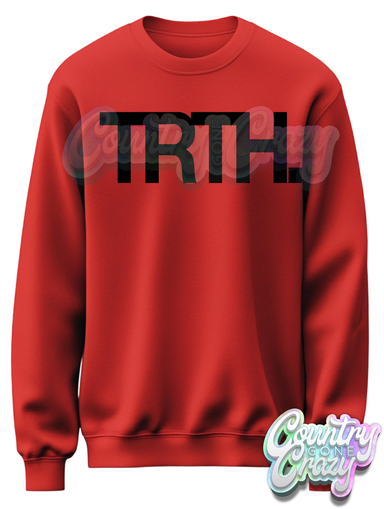 TRTH - GILDAN - SWEATSHIRTS - UNISEX-Country Gone Crazy-Country Gone Crazy