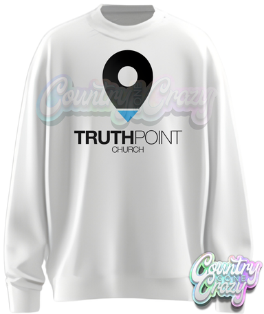 TRUTH POINT CHURCH - GILDAN - LONG SLEEVE - UNISEX-Country Gone Crazy-Country Gone Crazy