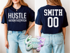HUSTLE SOFTBALL - DESIGN 2-Country Gone Crazy-Country Gone Crazy