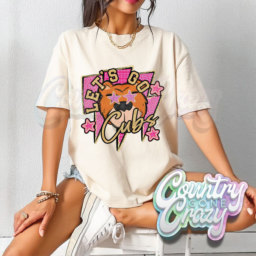 SHIMMER LET'S GO // CUBS  T-SHIRT