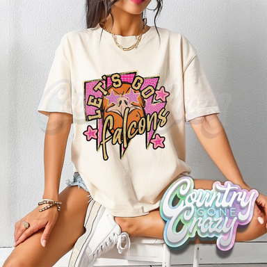 SHIMMER LET'S GO // FALCONS T-SHIRT-Country Gone Crazy-Country Gone Crazy