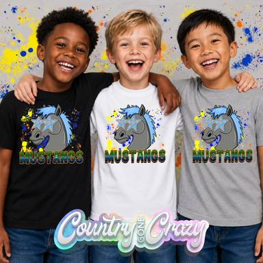 MUSTANGS > SPLASH CHAOS >-Gildan-Country Gone Crazy