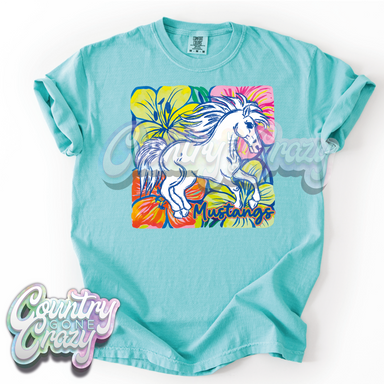 Mustangs // Paradise // Comfort Colors-Country Gone Crazy-Country Gone Crazy