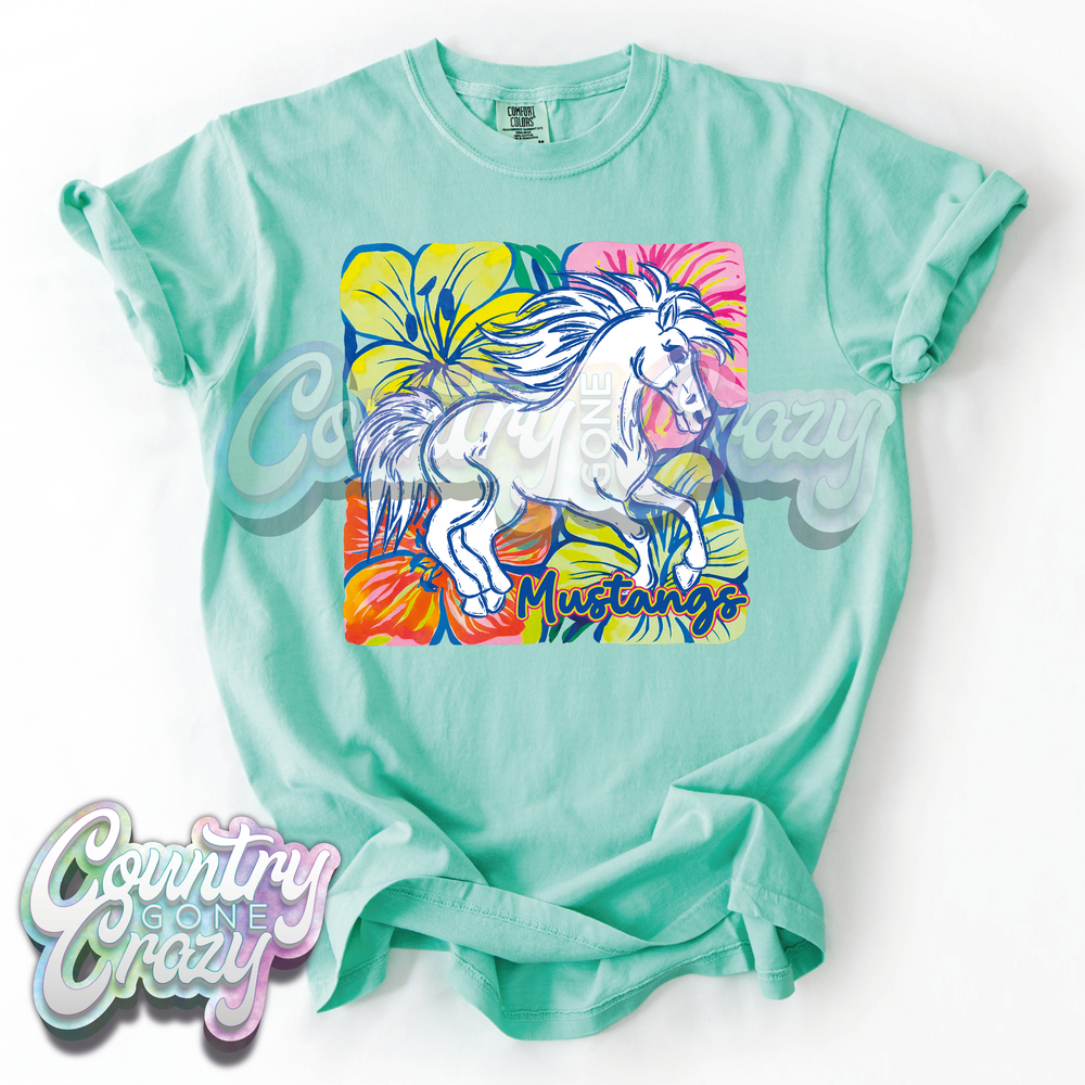 Mustangs // Paradise // Comfort Colors-Country Gone Crazy-Country Gone Crazy