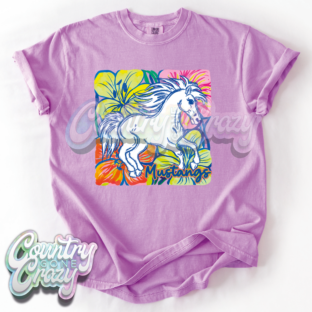 Mustangs // Paradise // Comfort Colors-Country Gone Crazy-Country Gone Crazy