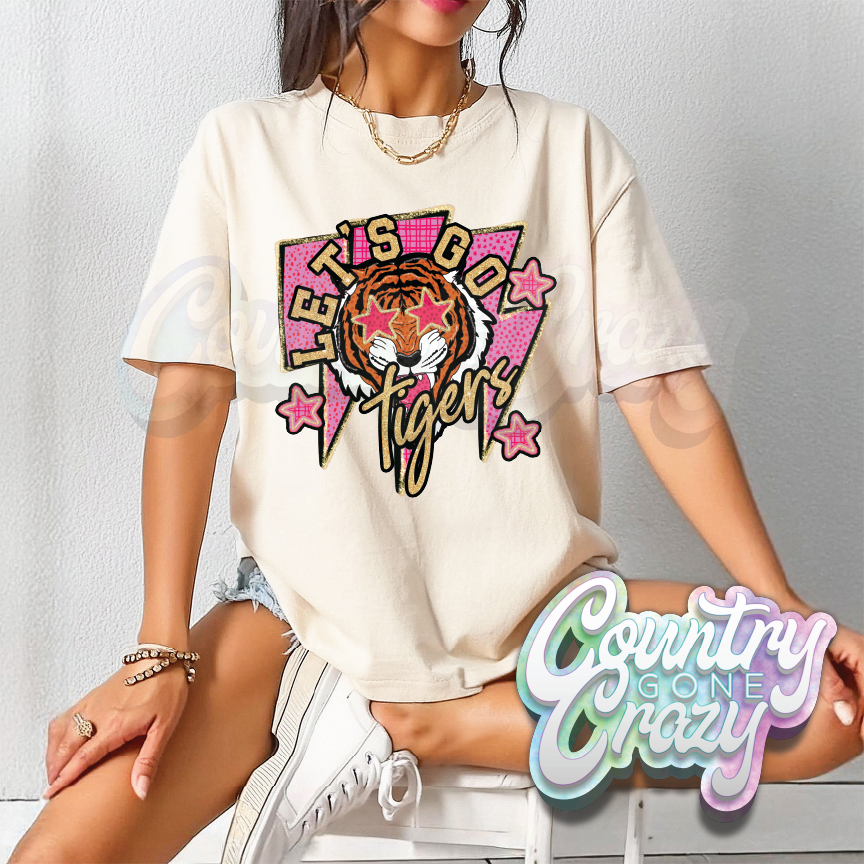 SHIMMER LET'S GO // TIGERS T-SHIRT
