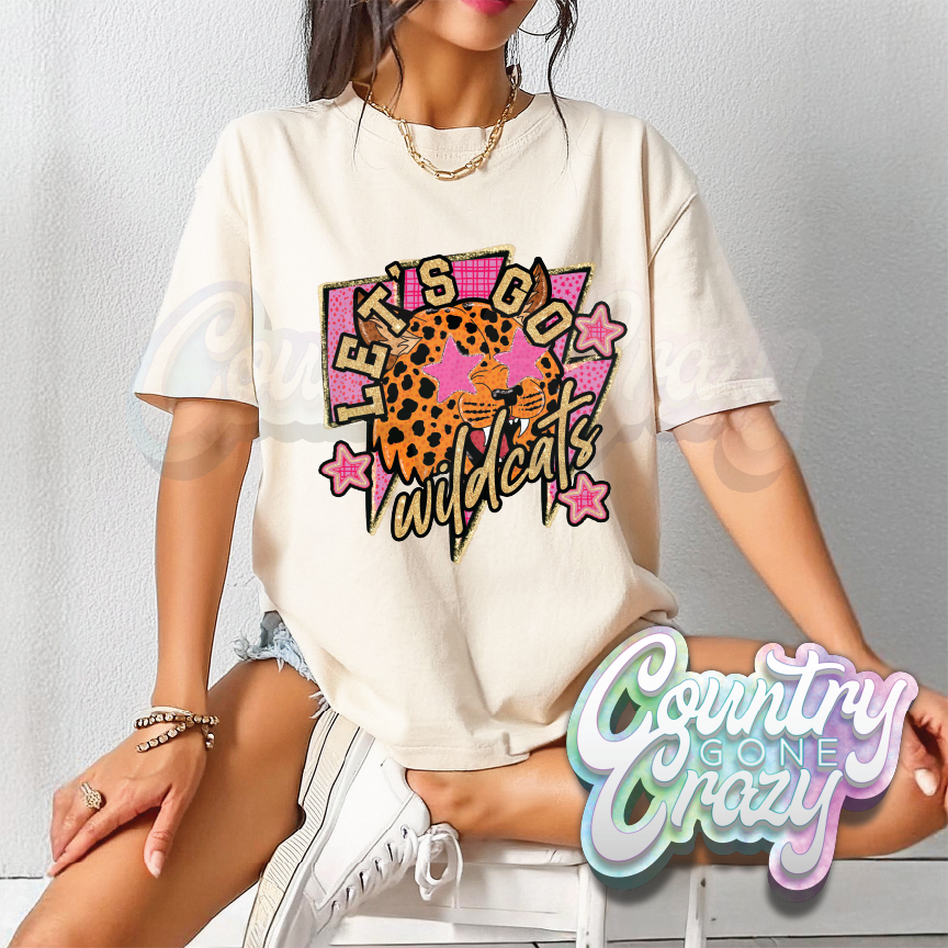 SHIMMER LET'S GO // WILDCATS T-SHIRT