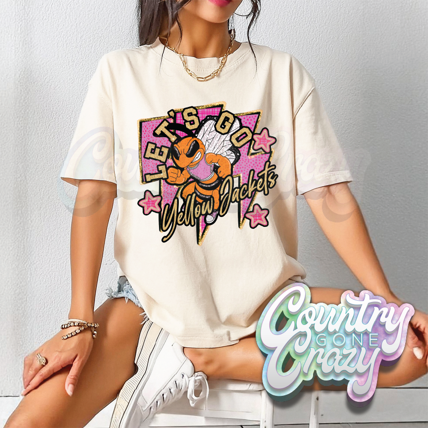 SHIMMER LET'S GO // YELLOWJACKETS T-SHIRT