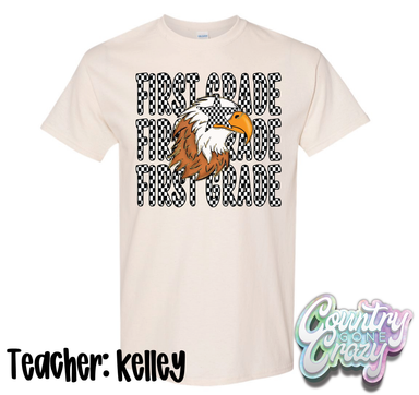 TEACHER: KELLEY // ESS FIRST GRADE CLASS SHIRT-Gildan-Country Gone Crazy