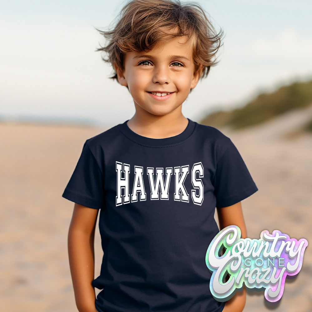 Hawks - Athletic - Shirt-Country Gone Crazy-Country Gone Crazy