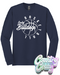 Lady Bulldogs - Navy - Long Sleeve-Port & Company-Country Gone Crazy