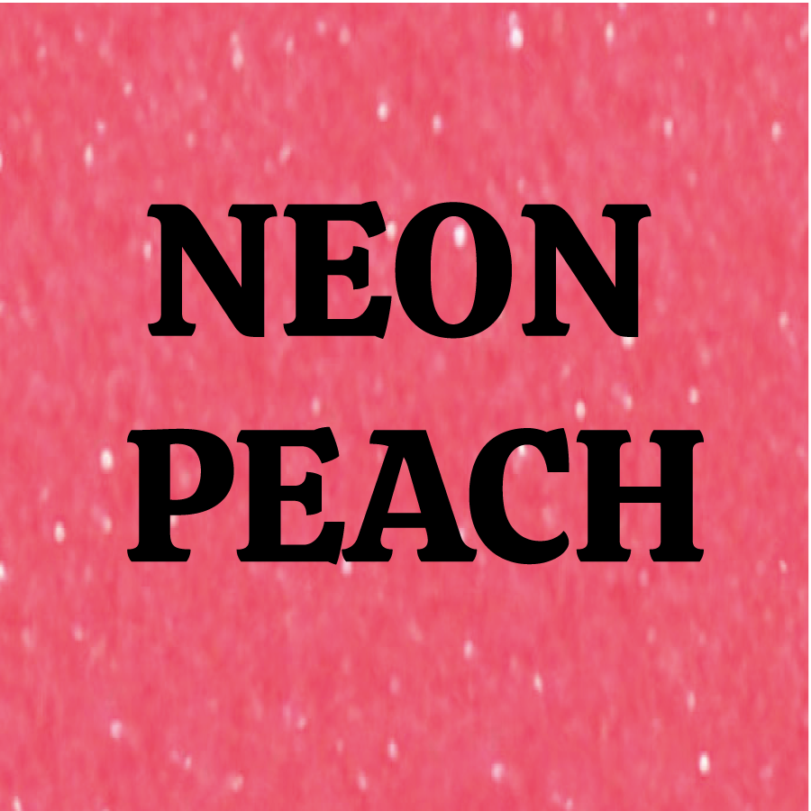 Neon Peach - Glitter HTV-Country Gone Crazy-Country Gone Crazy